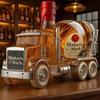 Kreative Whiskeyflasche Transparentes Glas Zementmischer Kreatives Design Wodka Spirituosen Spender Haus Restaurant Dekoration