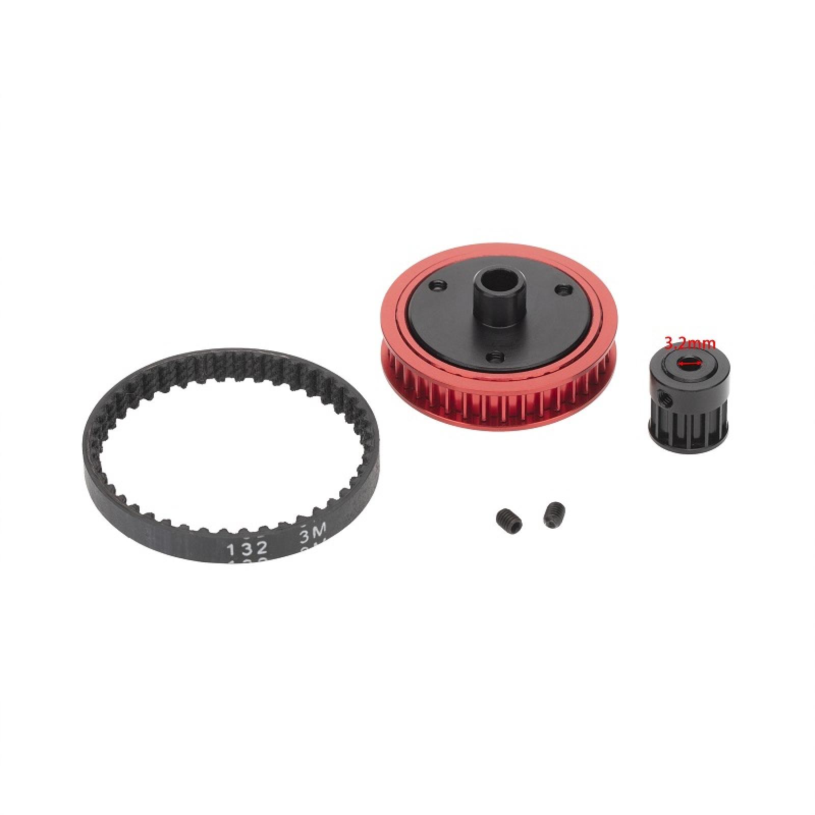 

3.2mm Belt Drive Gears For 1/10 RC Car Crawler Axial SCX10 & SCX10 II 90046 Upgrade DIY Parts Transmission System United States