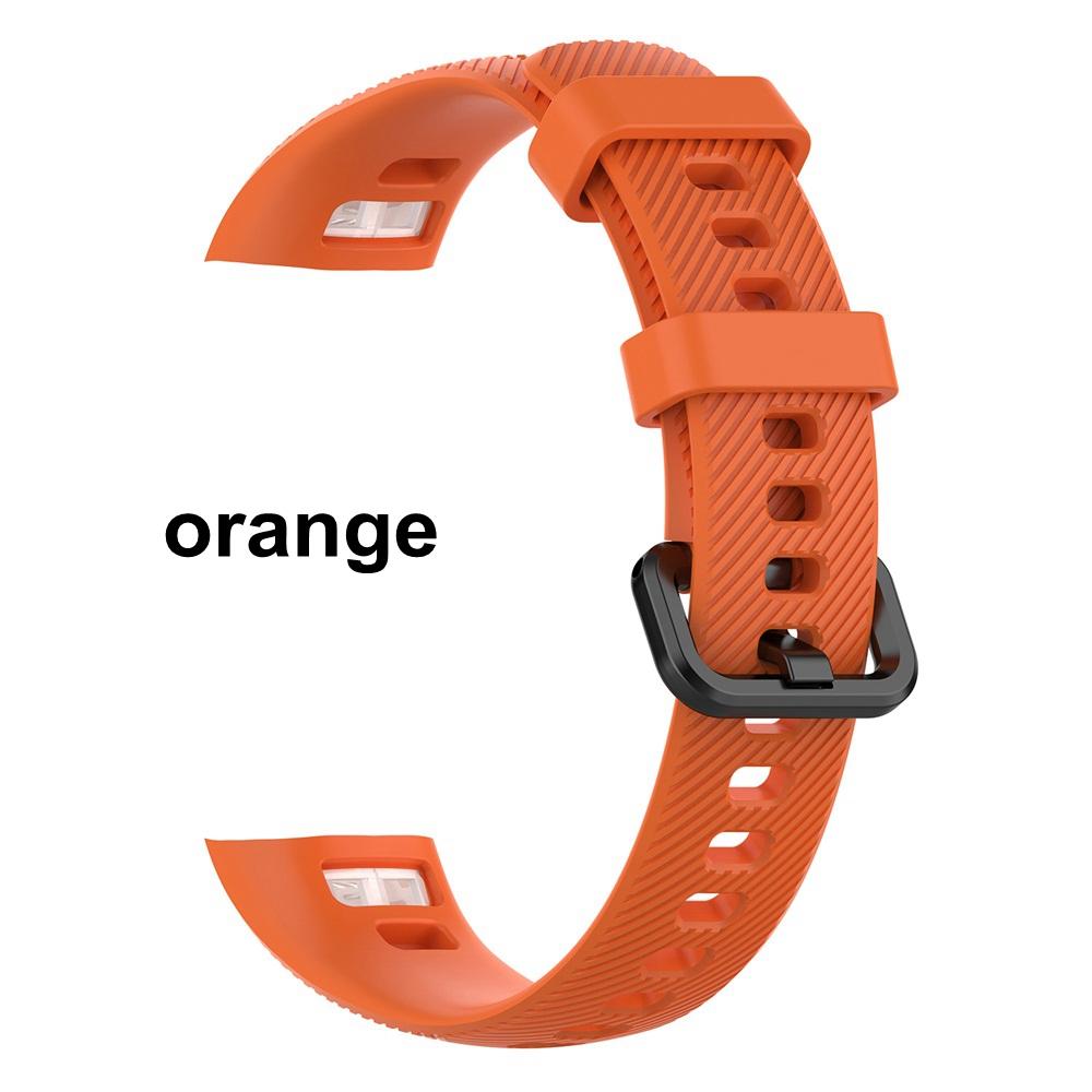 Weiches Silikon-Handgelenkband für Honor Band 5 4 Smart-Armband Ersatz Original-Uhrenarmband Weiches Armband Mehrfarbiges Armband