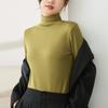 YYFS Women's Fashion Casual Solid Color Print Autumn Winter Keep Warm  Long Sleeves Half Turtleneck Knitting Sweaters