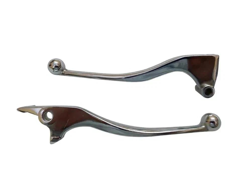 Fit For New Royal Enfield Chrome Disc Brake And Clutch Lever