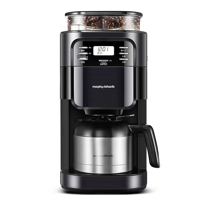 Американская кофеварка Morphy Richards MR1028 с китайской вилкой (адаптер в комплекте)