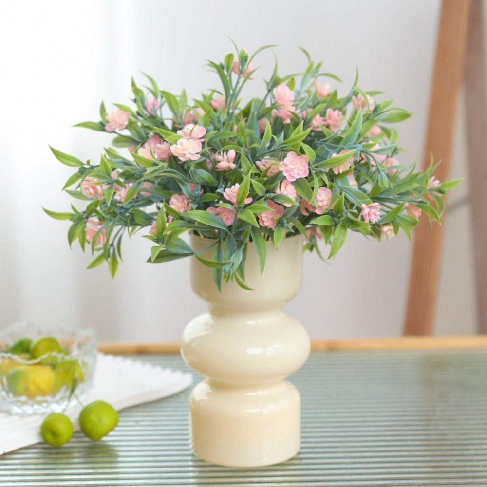 

Plastic Plastic Ferns 5 Fork Simulation Leaves Mini Artificial Plants Home Decoration