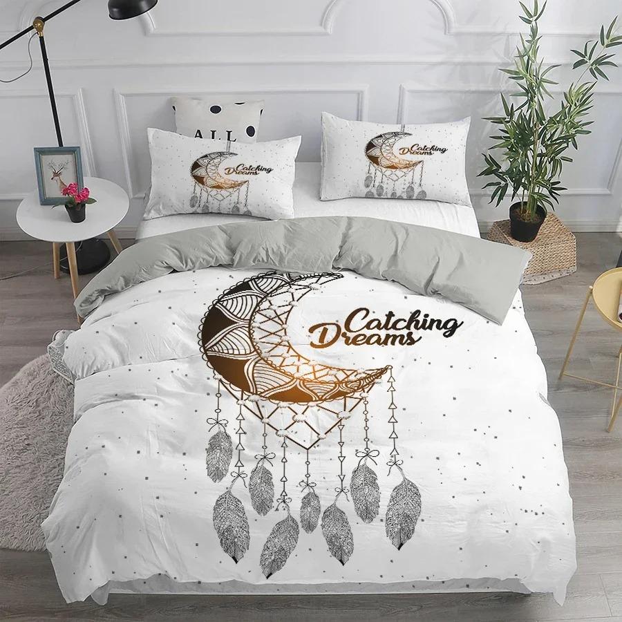 Dream Catcher Bedding Set Bohemian Duvet Cover Queen 240x220 Ethnic Quilt Cover Single Double King Comforter