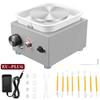 Electric Pottery Wheel Machine with Turntable+Sculpting Kit, DIY Clay Tools Mini Pottery Forming Machine for Arts Crafts Ceramic