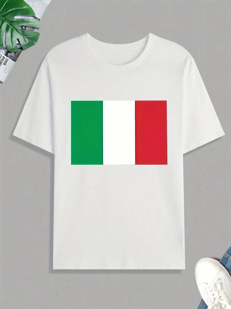 2026 Summer New Style Unisexs Pure Cotton Tshirt with Simple Pattern Printing Street Casual Fashion Comfortable and Soft