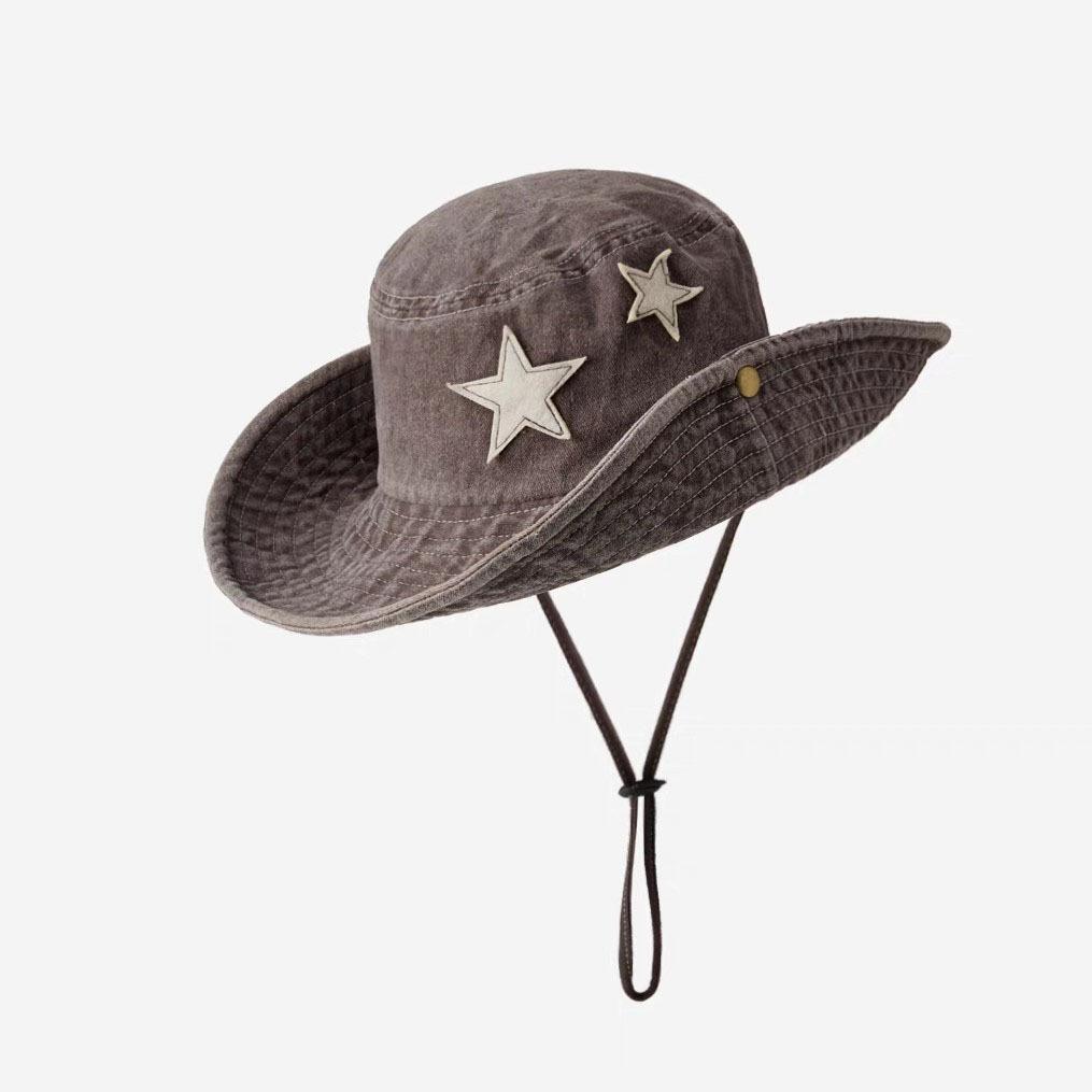 

Милые крутые малыши, ковбойская шляпа в стиле вестерн, детская, весна-лето, винтажная, для отдыха на природе, для кемпинга, для отдыха на солнце, для походов M（56-58cm）