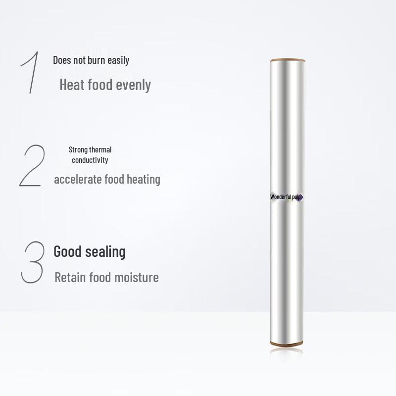 Miaojie Gruba Nieprzywierająca Folia Aluminiowa