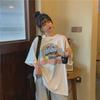 2021 Summer Women's Harajuku-Style Loose Fit Short-Sleeve T-Shirt