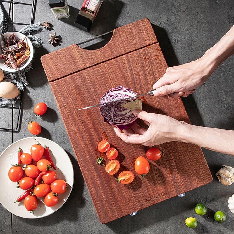 Mei Chu Solid Wenge Wood Cutting Board