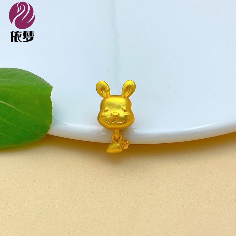 

Золотой кулон с двенадцатью знаками зодиака, с эмалью, мультяшный плетеный шнурок для ношения, ручная работа, DIY аксессуары, год судьбы, детское ожерелье [Rabbit] gold pendant size 10.9x 19.5mm hole 4mm