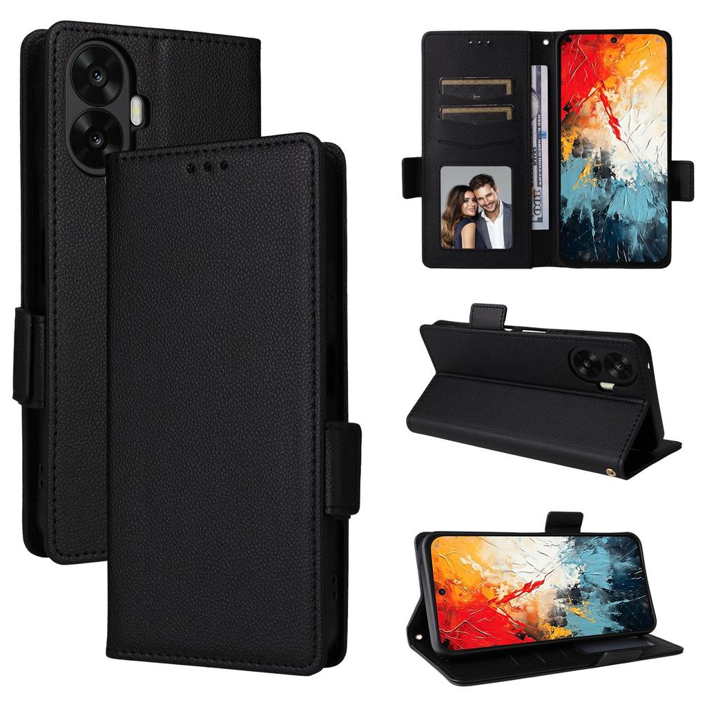 Flip Cover Compatible for TCL K70 NxtPaper 5G PU Leather Full-Body Protection with [RFID Blocking]
