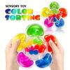 Color Sorting Sensory Toy Preschool Learning Activities Educational Toy Kids Birthday Party Favors Pinata Goodie Bag Filler Gift