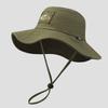 Summer Hiking Fisherman Hat Versatile Sun Shade Drawstring Fisherman Hats for Friend Family Neighbors Gift