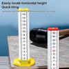 Aluminum Alloy Tile Leveling Tool High Precision Positioning Ruler Height Gauge  Floor Construction