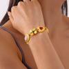 Zinc Zinc Alloy Heart Cameo Bracelet Court Style Retro Emboss Earrings Vintage Necklace  Wedding
