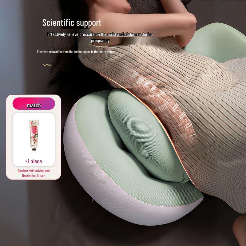 Multifunctional Pregnancy Side Sleeper Pillow: Belly Support & Waist Protection, Washable Set for Expecting Mothers