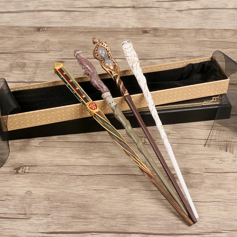 Movie Peripherals Metal Core Magic Wands Collectible Ornaments Cosplay Props Best Birthday Gift For Girls And Boys