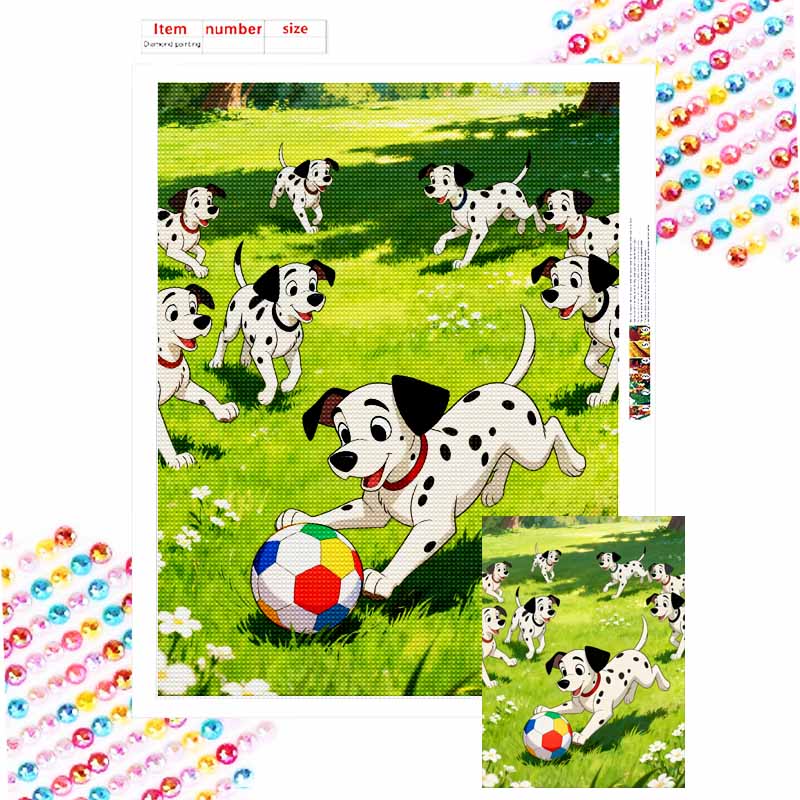 Diamond painting set Disney full diamond 5D puppies diamond art home decor creative handicrafts