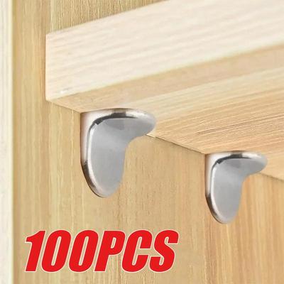20-100 ΤΕΜ. Στήριγμα Στήριξης Κόντρα Πλακέ Βίδα Πείρος Βύσμα 5mm Σχήματος L Στήριγμα Σταθεροποίησης Διαχωριστικού Ντουλαπιού Ξύλου Γυαλιού Κόντρα Πλακέ Έπιπλα