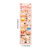 Cat daily cute cat English pattern waterproof tent material DIY card decoration sticker