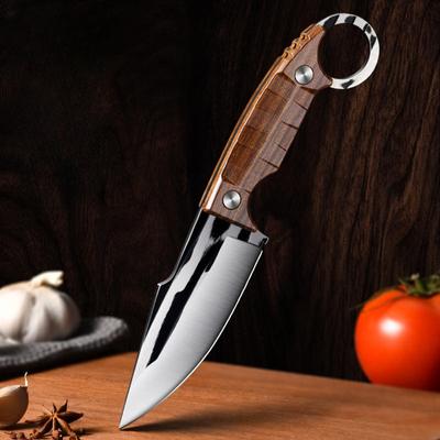 2023 Coltello da cucina alla moda Coltello da cucina Coltello da taglio Coltello da frutta, Utensile da taglio, Coltello da barba forgiato per uso domestico, Coltello da pranzo vecchio stile