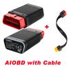 Lifetime X431 AIOBD Bluetooth Adapter Full OBD2 Function Diagnostic Tools AI Explains Faults Simply Work On Android IOS