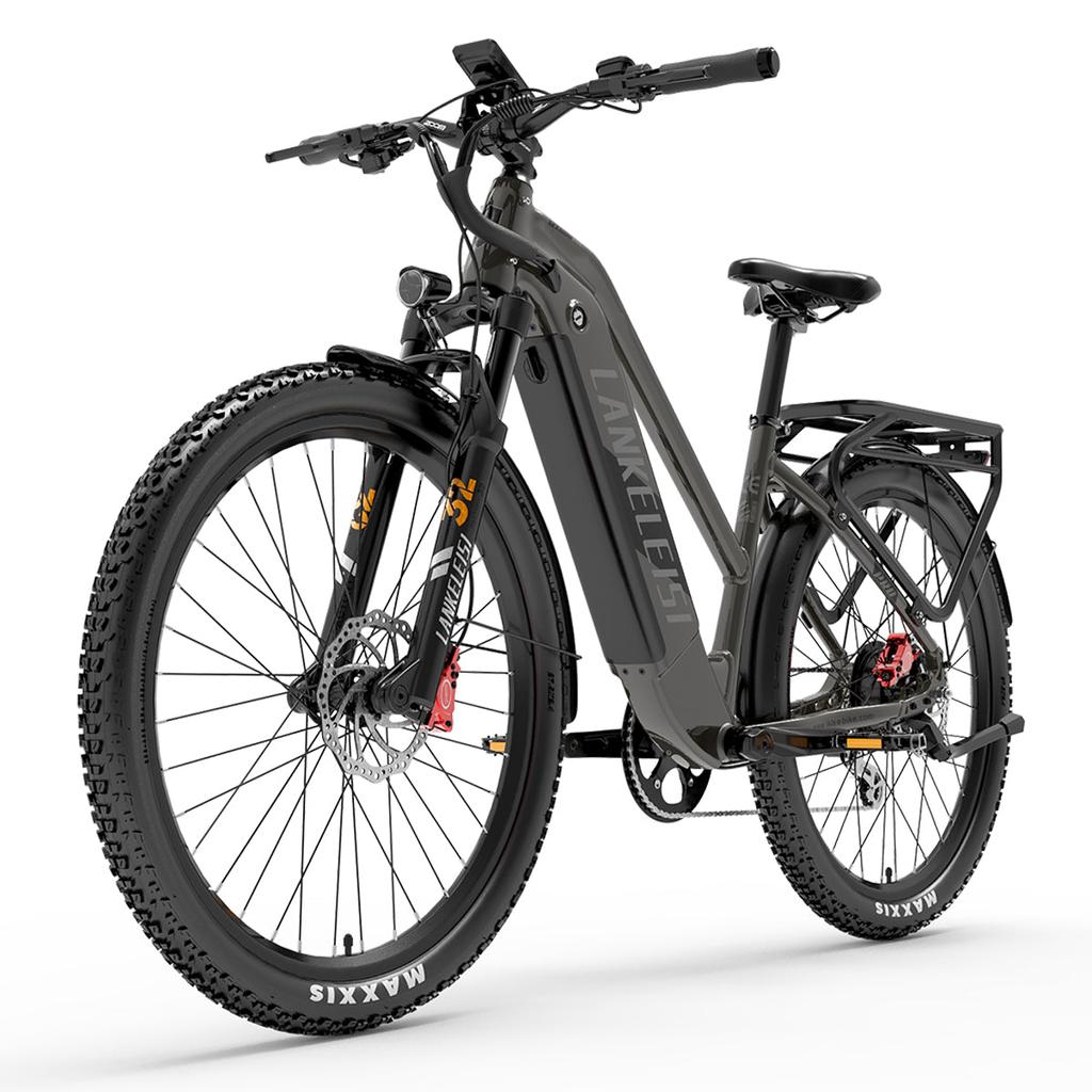 Electric Bicycle Lankeleisi 27.5" 500W Motor Adult Ebike 48V 20AH 7 Speed Load 150Kg Top Speed 40Km/h MX600 Pro
