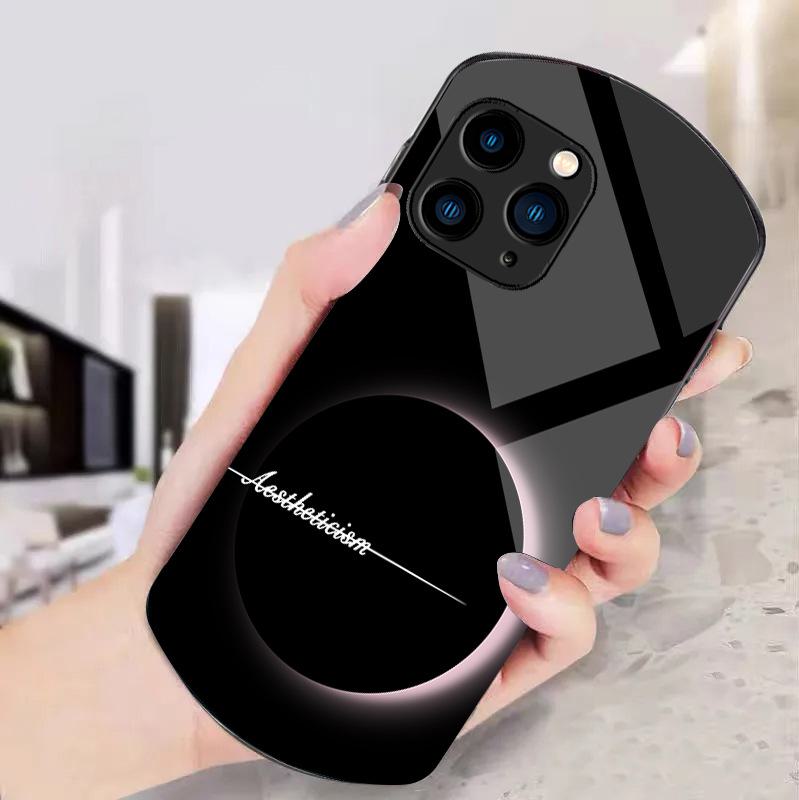 Apple 12 Pro Max, 13 Max, 7, 11, XR, XS Glass Cases In Various Designs