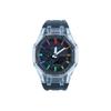 CASIO Men Liquid Crystal/Analog Dual Display Series 48.5mm Black Watch GA-2100-1A-