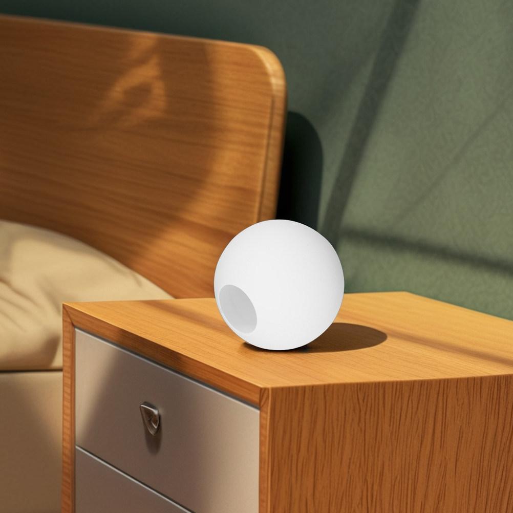 Round Glass Lampshade Decorative for Table Lamp Floor Lamp Replacement Light Fixture Cover Home Office Glass Lampshade