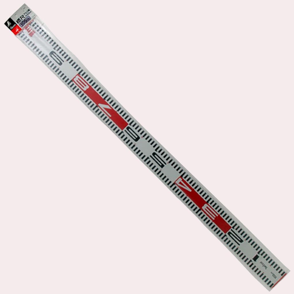 Shinwa Sokutei Standard Rod Aluminum Width 60mm 100cm 76934