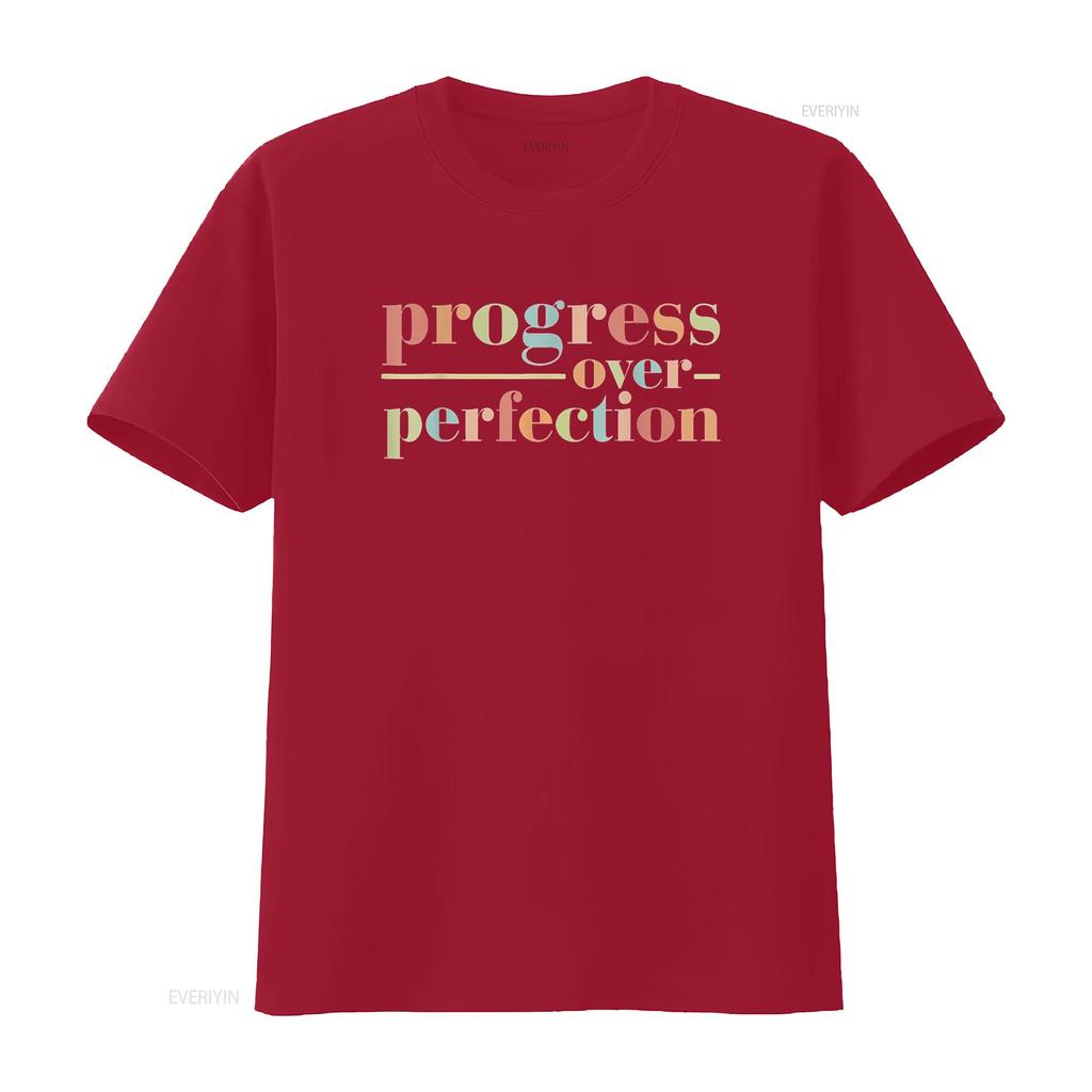 Back To School Fortschritt über Perfektion Vintage Te Damen T-Shirt Hohe Qualität und Stilvoll Vintage Gewaschen Grafik Dehnbar