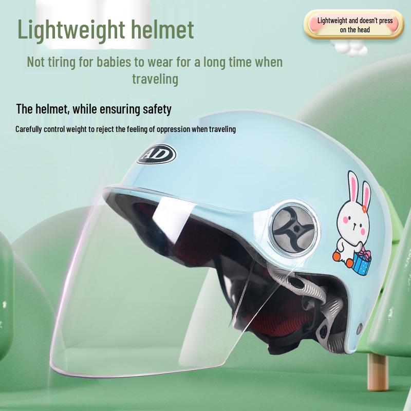AD Kids' 3C Certified All-Season Electric Scooter & Motorcycle Safety Helmet