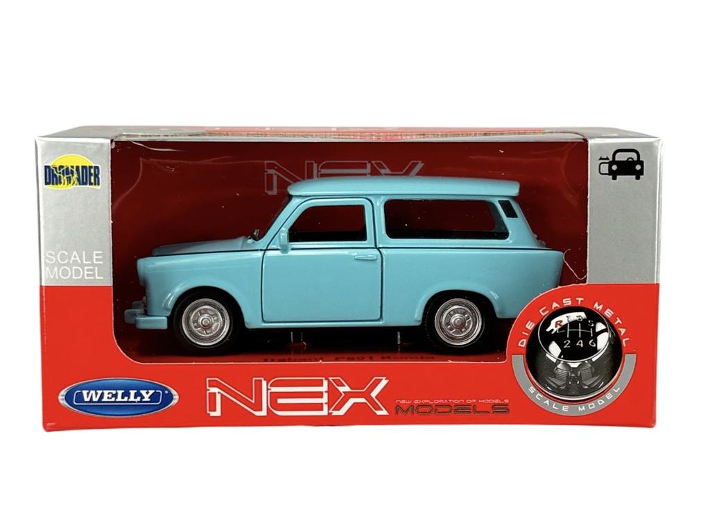 WELLY TRABANT P601 ESTATE BLUE 1:34 43871