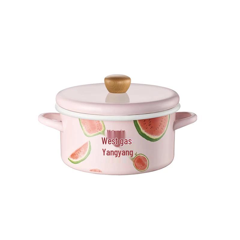 Cooker King Fruit Series 20cm Japanese Enamel Soup Pot