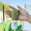 TikTok Style Cartoon Garlic Scallion Ginger Chili Plush Keychain Ornament Toy