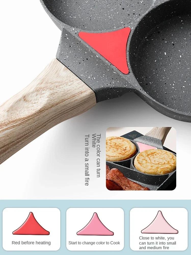 Frying Pot Pan Thickened Omelet Pan Non-stick Egg Pancake Steak Pan Cooking Egg Ham Pans Breakfast Maker Kitchen Cookware