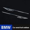 -BMW Metal Stickers 2Pcs Car Body Decoration Stickers For BMW E46 E90 E60 F30 F10 E39 E36 F20 G20 G30 E92 E87 E91 X5 E70 F11 E30