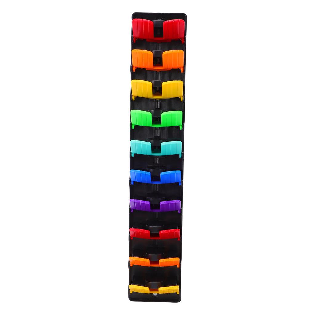 Hat Organizer Spring Clips Space Saving Plastic Wall Mount Closet Hat Rack Holder for Bedroom