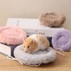 Plush Hamster Nesting Mat Autumn Winter Pet Bed Cushion  Hamster Hedgehog Chinchilla Rabbit