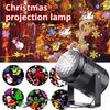 USB Powered Christmas Snowflake Projector Fairy Lamp with Holiday Patterns Rotating Spotlight for Home Decor Halloween Xmas Gift