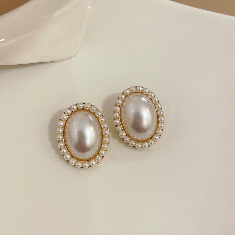 Vintage Coffee Color Square Resin Stud Earrings For Women Girls Fashion Metal Irregular Geometric Earrings Zircon 2023 Trendy