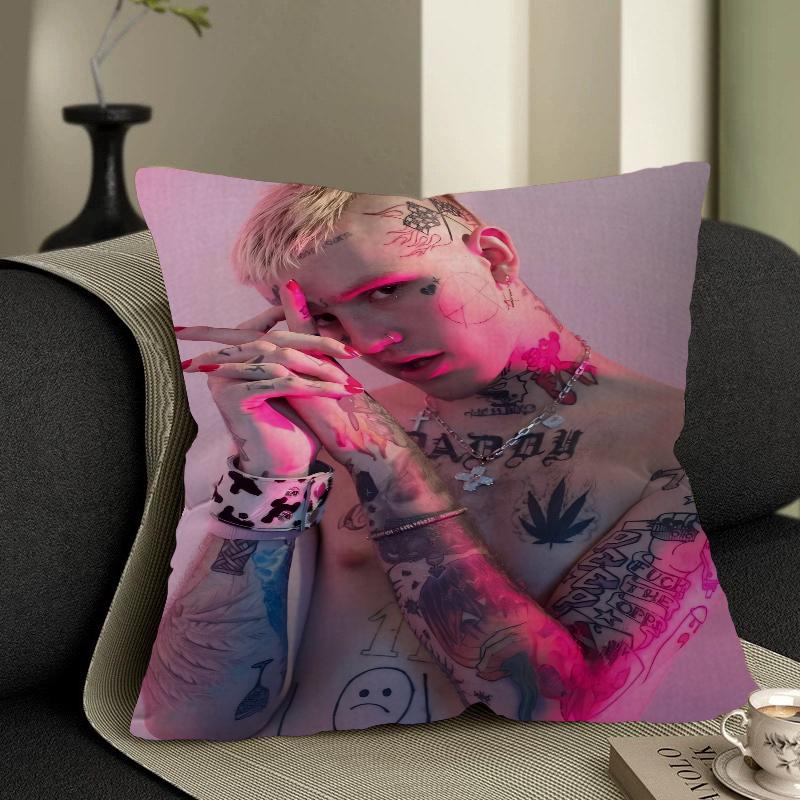 Lil Peep Pillow Gift Home Office Decoration Pillow Bedroom Sofa Car Cushion CoverPillow Case
