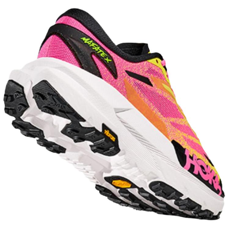 Hoka One One Mafate X Fashion Comfortable Sports Breathable Lightweight Running Shoes Men Sneaker Pink Yellow 1161990-NNH