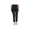 Adidas Pattern Spliced Running Training Straight-Leg Sports Pants Women Bottoms Black HC0277