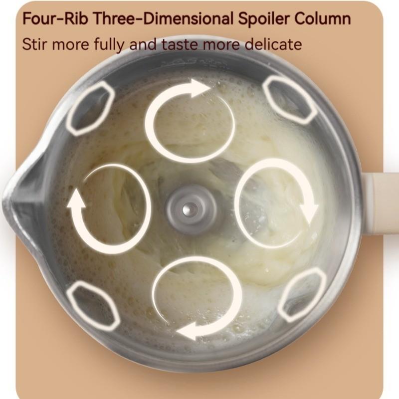 1200ML Automatic Intelligent Juicer Kitchen Multifunctional Electric Blender Large Capacity Soya Bean Milk Machine