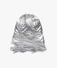Glossy String Bag Silver