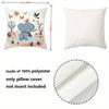 Cute Animal Forest Theme Throw Pillow Covers Polyester pillowcase, sofa decorative cushion cov Headboard Pillow