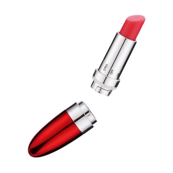 Lippenstifte Form Vibrator Kompakte ABS Batterie Betrieben Massage Stick Sex Spielzeug